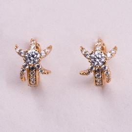 Серьги позолота Xuping 18К 2100