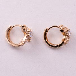 Серьги позолота Xuping 18К 2100