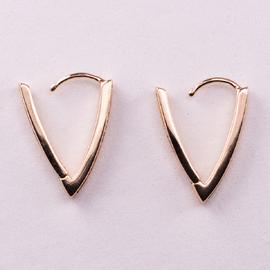 Серьги позолота Xuping 18К 2177