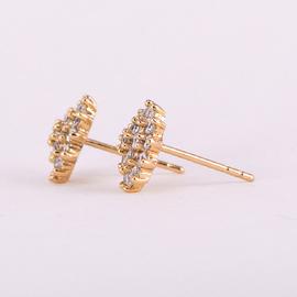 Серьги позолота Xuping 18К 2211