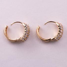 Сережки позолота Xuping 18К 2223