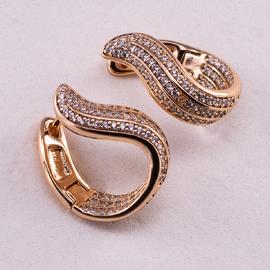 Серьги позолота Xuping 18К 2224