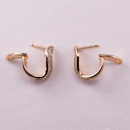 Серьги позолота Xuping 18К 2224