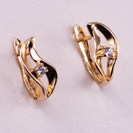 Сережки позолота Xuping 18К 2246