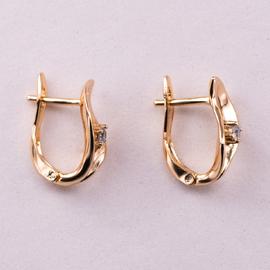 Сережки позолота Xuping 18К 2246