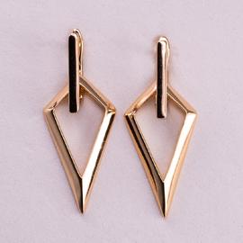 Серьги позолота Xuping 18К 2259