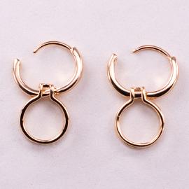 Серьги позолота Xuping 18К 2274