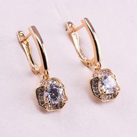 Сережки позолота Xuping 18К 2276