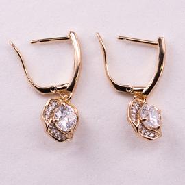 Сережки позолота Xuping 18К 2276