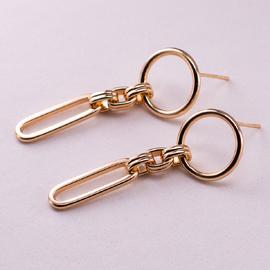 Сережки-підвіски позолота Xuping 18К 2290
