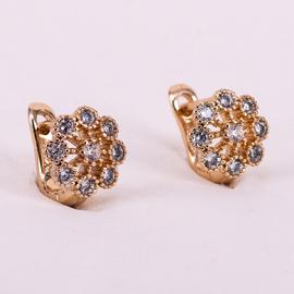 Сережки позолота Xuping 18К 2322