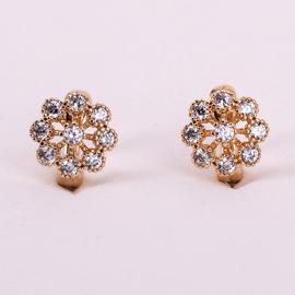 Сережки позолота Xuping 18К 2322