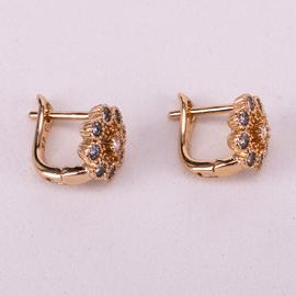 Сережки позолота Xuping 18К 2322