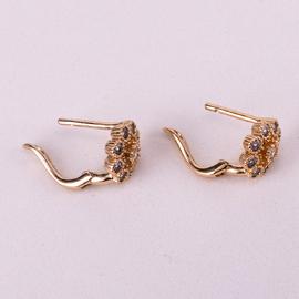 Сережки позолота Xuping 18К 2322