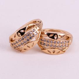 Серьги позолота Xuping 18К 2339