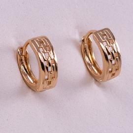 Серьги позолота Xuping 18К 2358