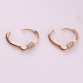 Сережки позолота Xuping 18К 2363
