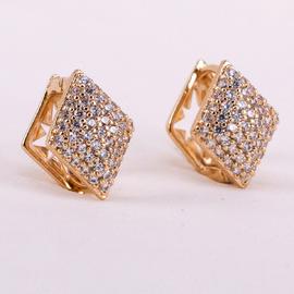 Серьги позолота Xuping 18К 2376