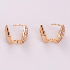 Серьги позолота Xuping 18К 2376