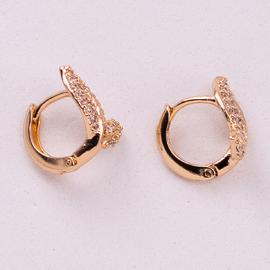 Серьги позолота Xuping 18К 2381