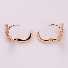 Серьги позолота Xuping 18К 2381