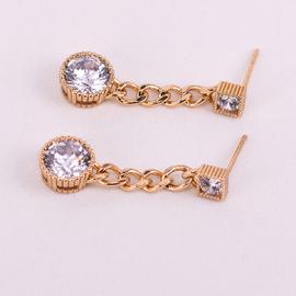 Сережки позолота Xuping 18К 2388