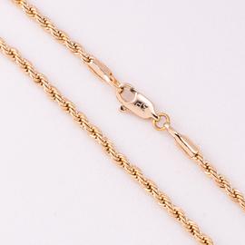 Цепочка позолота 18K Xuping 60см*3мм 4066