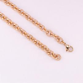 Цепочка позолота 18K Xuping 50см*5мм 4135