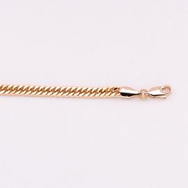 Цепочка панцирное плетение позолота 18K Xuping 50см*4мм 4161