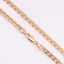 Цепочка Лав плетение позолота 18K Xuping 50см*5мм 4164