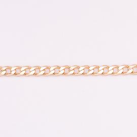 Цепочка панцирное плетение позолота 18K Xuping 50см*5мм 4171