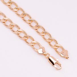 Цепочка позолота 18K Xuping 50см*8мм 4180