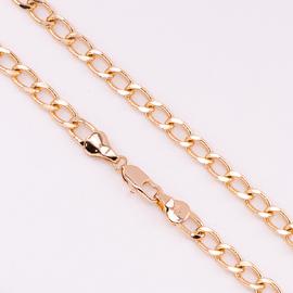 Цепочка позолота 18K Xuping 50см*5мм 4182