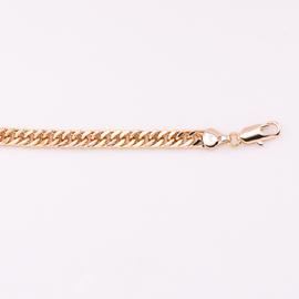 Цепочка панцирное плетение позолота 18K Xuping 50см*6мм 4184