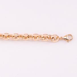 Цепочка позолота 18K Xuping 50см*7мм 4186