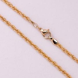 Цепочка позолота 18K Xuping 45см*2мм 4196