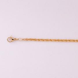 Цепочка позолота 18K Xuping 45см*2мм 4196