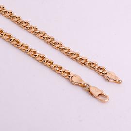 Цепочка позолота 18K Xuping 50см*3мм 4202