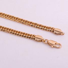 Цепочка позолота 18K Xuping 60см*5мм 4206