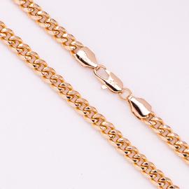 Цепочка позолота 18K Xuping 60см*6мм 4213
