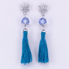 Серьги-подвески позолота Xuping Родий 92522